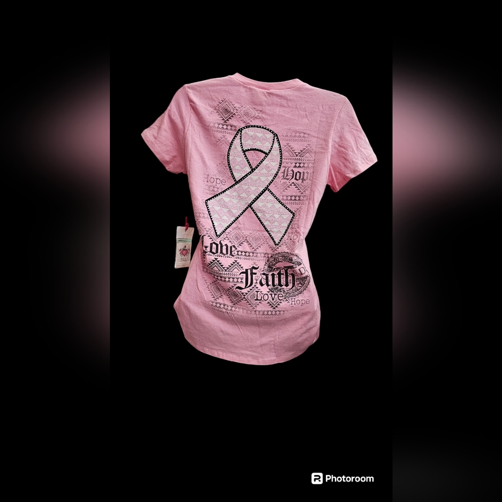 Pink Katydid Pink Ribbon T-Shirt - Picture 4 of 4